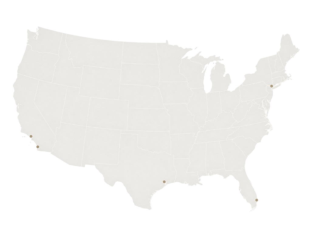 Map of U.S. service areas covered by Bosch Appliance Repair