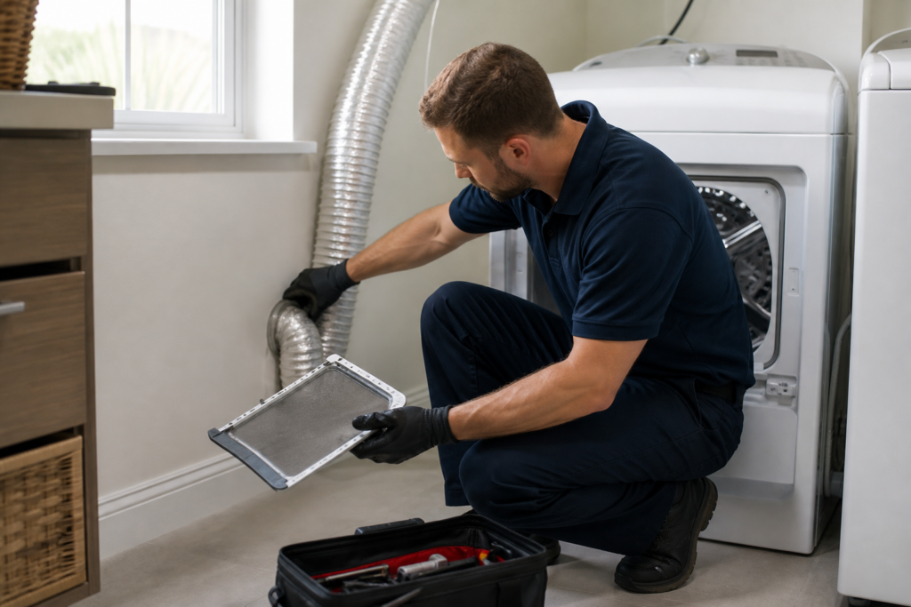 Bosch Dryer Runs but Has Little or No Heat