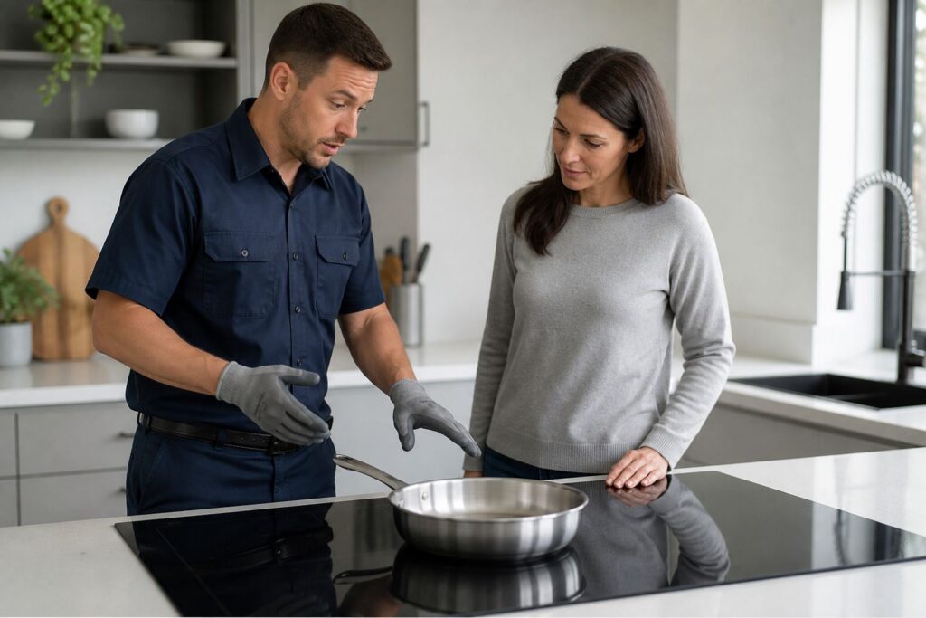 Induction Cooktop Not Recognizing Cookware